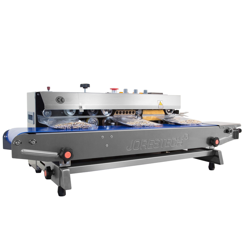 220V Stainless Steel Digital Continuous Band Sealer 800 with Coder