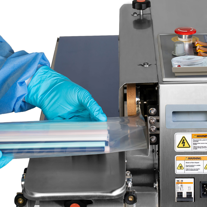 220V Stainless Steel Continuous Band Sealer 730