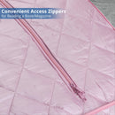 Durasage Health - Sauna de vapor portátil extragrande para bajar de peso, desintoxicarse y relajarse en casa. Incluye silla. Rosa.