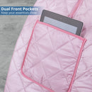 Durasage Health - Sauna de vapor portátil extragrande para bajar de peso, desintoxicarse y relajarse en casa. Incluye silla. Rosa.