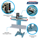 24” Foot Impulse Bag Sealer with Coder