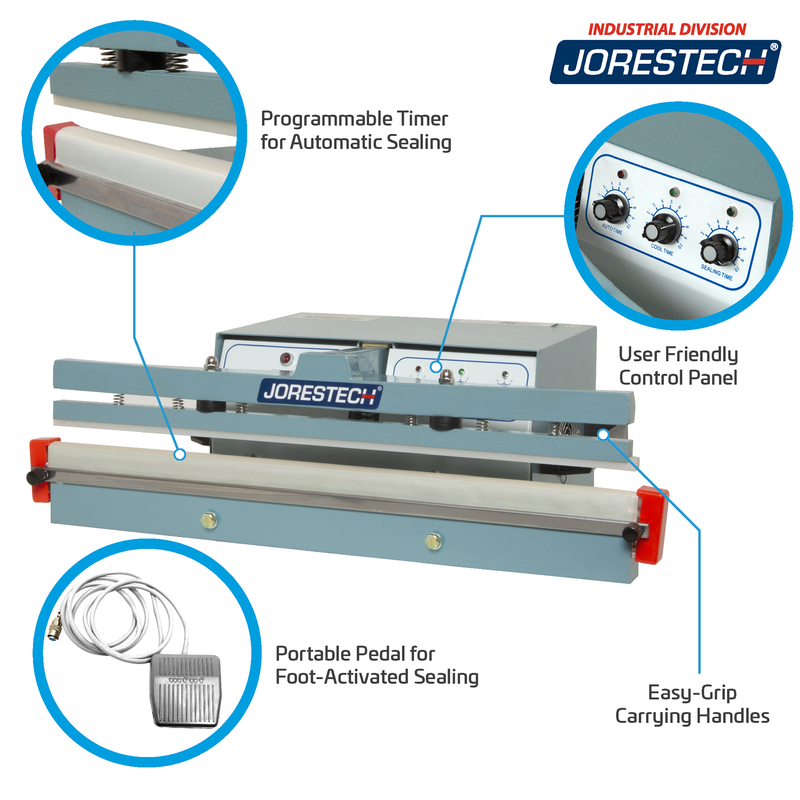 24” Tabletop Foot Impulse Bag Sealer