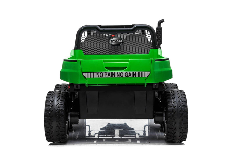 Freddo 24V 4x4 Toys Tractor Trailer 2 Seater Ride on