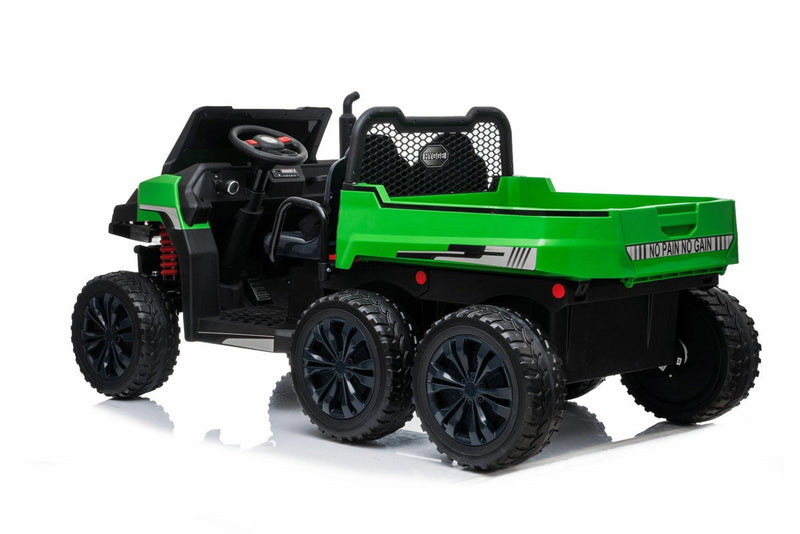 Freddo 24V 4x4 Toys Tractor Trailer 2 Seater Ride on