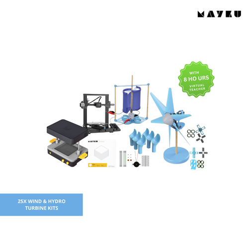 PicoSTEM Wind & Hydro Turbines Standard Complete System-MAYKU