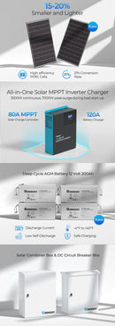 Kit solar Renogy de 2500 W