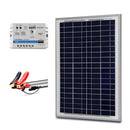 Kits solares fuera de la red Acopower de 25 W, controlador de carga de 5 A con conector SAE