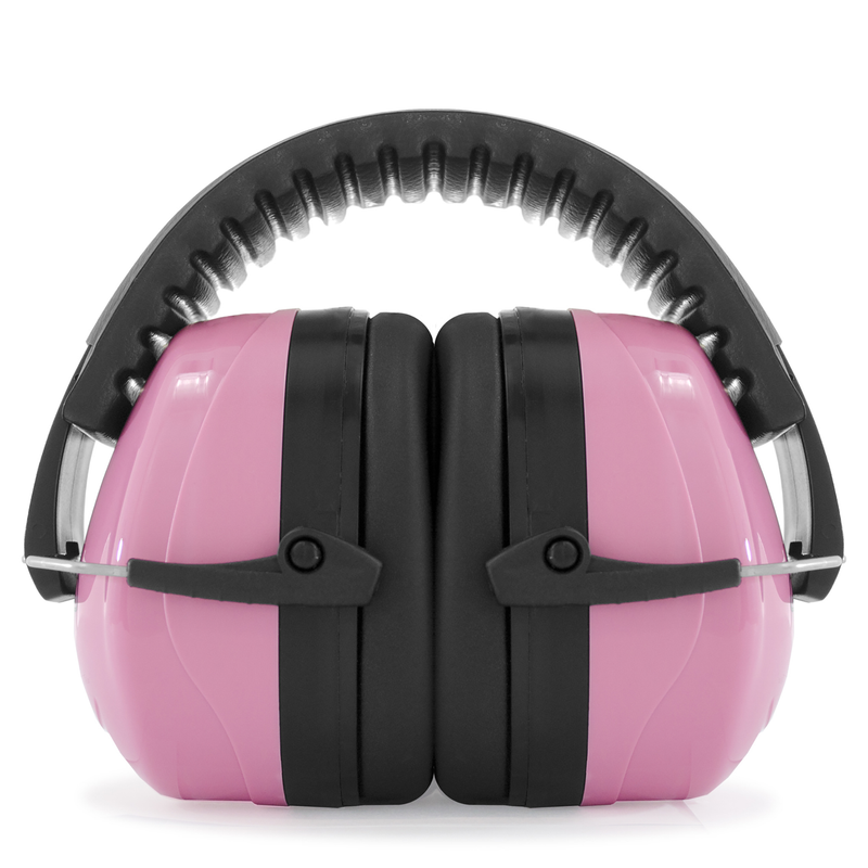 27 dB NRR Noise Cancelling Hearing Protection Earmuffs - PinkFit Collection