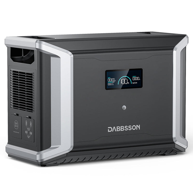 Dabbsson DBS2300 Portable Power Station + DBS3000B Expandable Battery + DBS200S Solar Panel