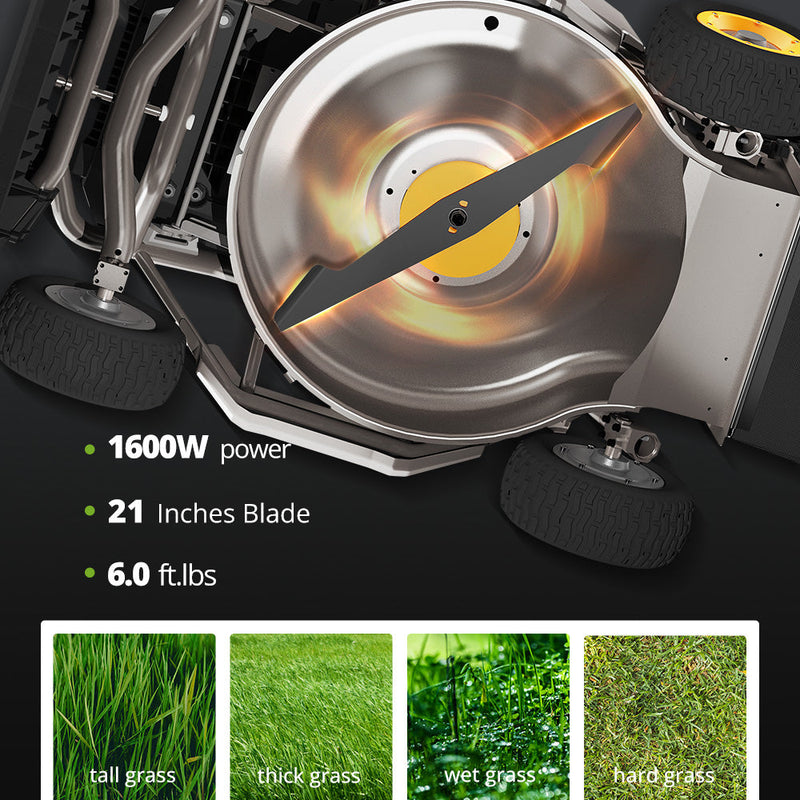 Mowrator S1 Remote Control Lawn Mower 2WD 12Ah Standard Battery