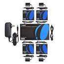 Extensor HDMI OREI HD14-EX132-K 1x4, divisor, sobre un solo cable CAT6/7 1080P con gestión remota por infrarrojos EDID - Hasta 40 m - Salida en bucle - Baja latencia