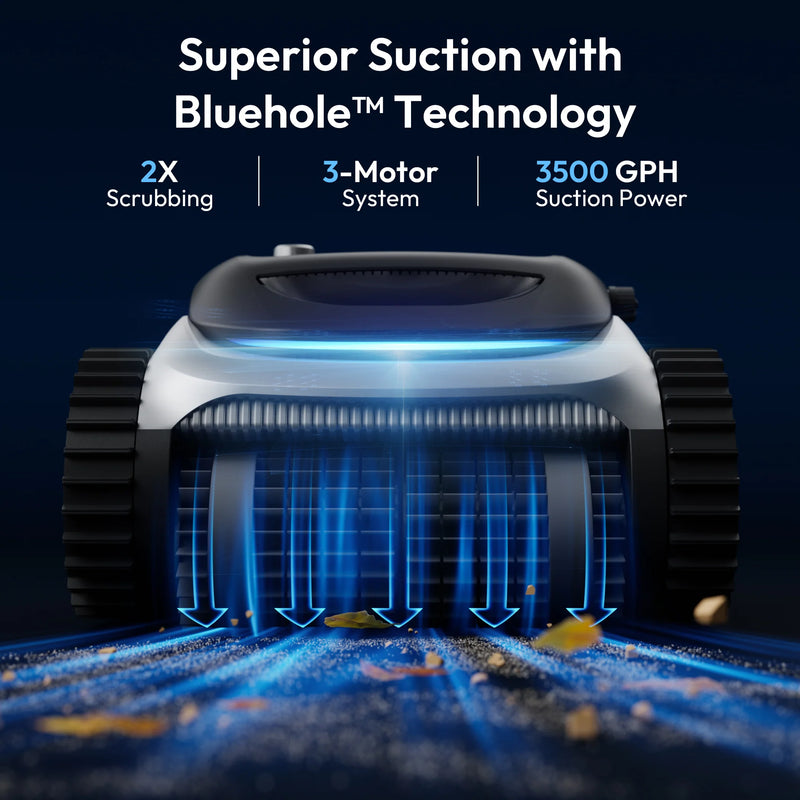 Limpiador de piscinas robótico BUBLUE Bubot 500P