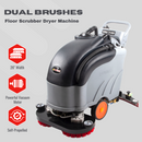 RT50DW 26" Dual Brushes Self-Propelled Floor Scrubber Dryer Machine