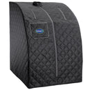 Durasage Health - Sauna de vapor personal para bajar de peso, desintoxicarse y relajarse en casa. Incluye silla (negra).
