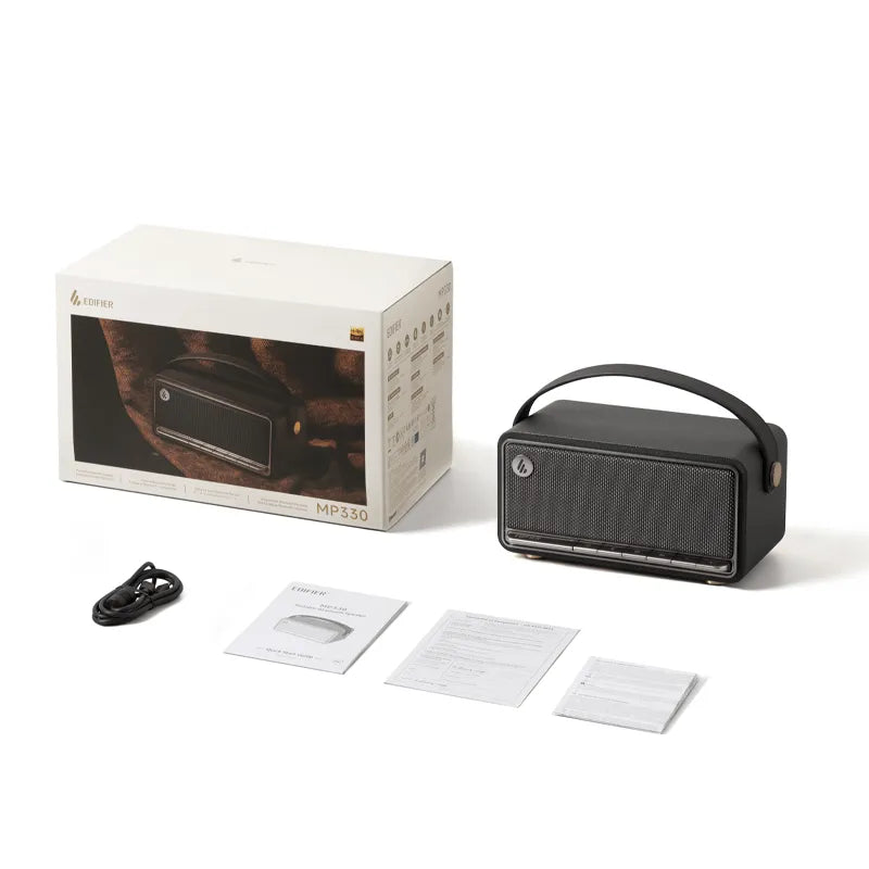 Edifier MP330 Portable Hi-Res Bluetooth Speaker| Wellbots | Free