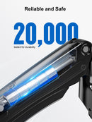 ErgoAV-Gas spring monitor mount for single monitor up to 35"