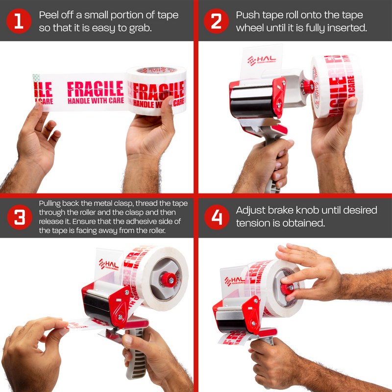 3” Handheld Heavy Duty Tape Dispenser