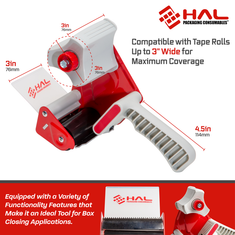 3” Handheld Heavy Duty Tape Dispenser