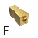 3.5mm Hot Ink Types - F