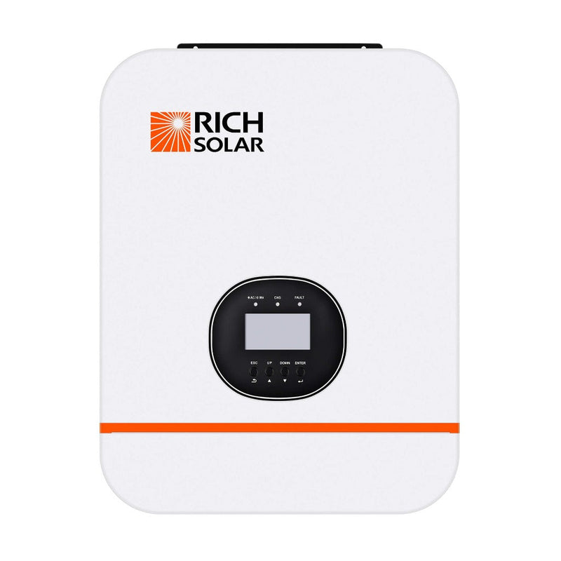 Rich Solar NOVA 3K | 3000 Watt (3kW) 48 Volt Off-Grid Hybrid Solar Inverter