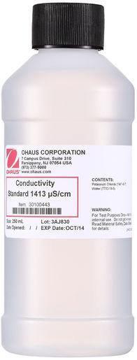 Solución de conductividad Ohaus 30100443 1413 µs/cm, 250 ml