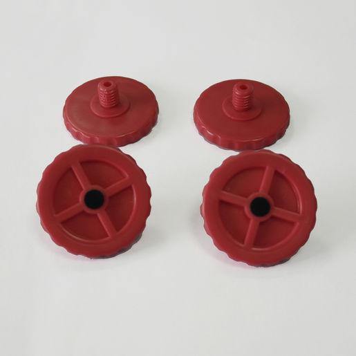 Ohaus 30301950 4 pies ajustables rojos