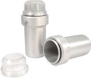 Ohaus 30314861 Cubo, 100 ml con tapa, sellable, paquete de 2