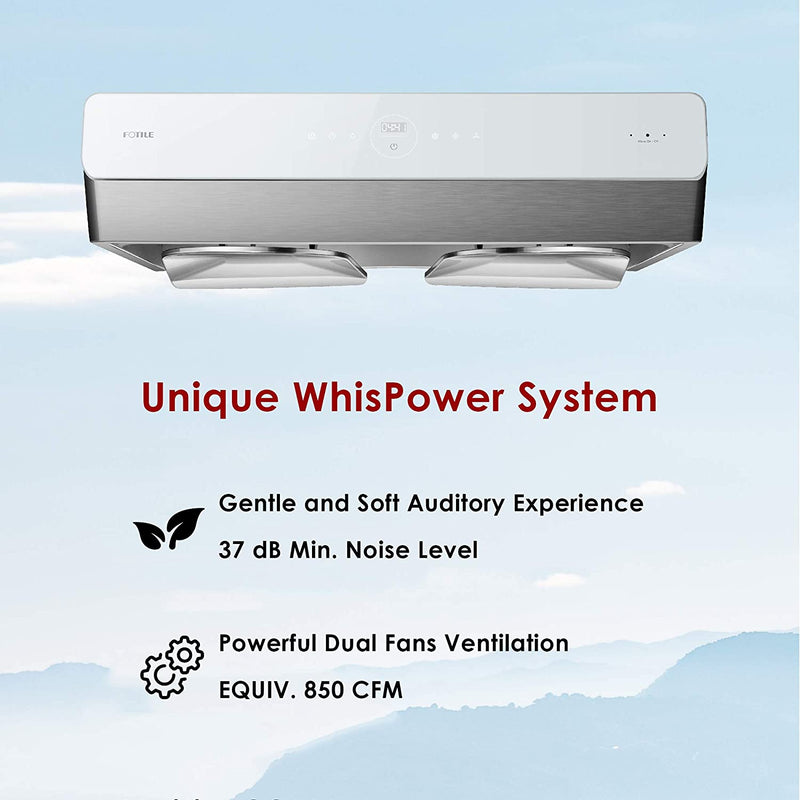 FOTILE - 30"/36" Under-Cabinet Convertible Pixie Air Series | UQG3002 / UQG3602