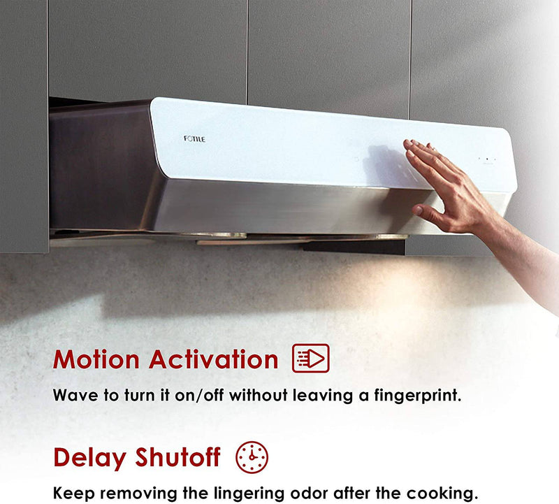 FOTILE - 30"/36" Under-Cabinet Convertible Pixie Air Series | UQG3002 / UQG3602