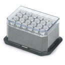 Bloque Ohaus para 24 tubos de 2,0 ml Tubos Valox 357 Plástico Capacidad 24