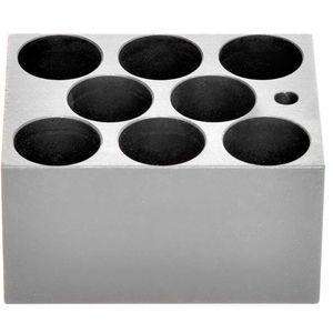 OHAUS MODULE BLOCK FOR VIALS, 25 MM