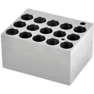 OHAUS MODULE BLOCK FOR VIALS, 16 MM