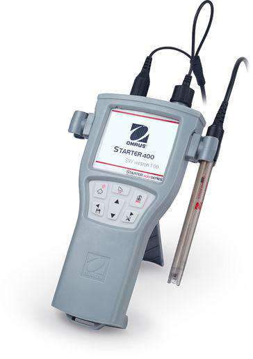 Medidor de pH portátil Starter 400 pH ST400-G de OHAUS 30468966 con garantía