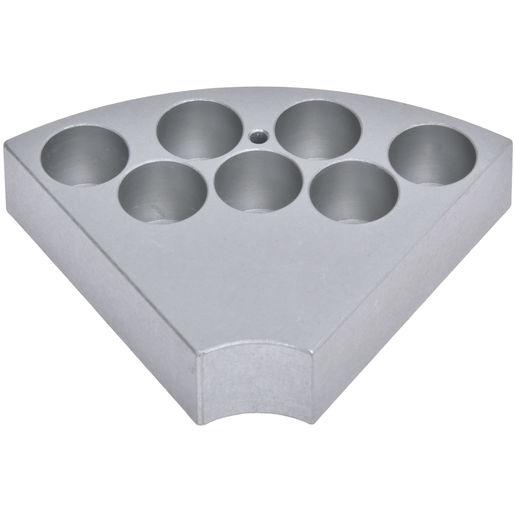 Ohaus 30500574 Sectional Block 17 mm Vials