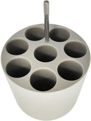 Ohaus 30553132 Rack, 8x30 ml, Diameter 26 mm, RB