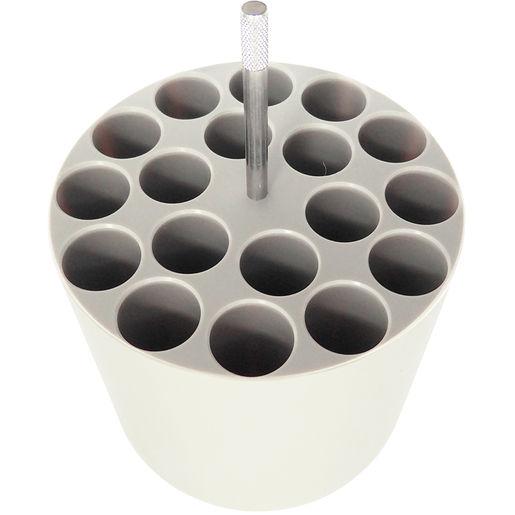 Ohaus 30553135 Rack, 18x15 ml, Diameter 17 mm, RB
