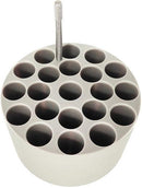 Ohaus 30553136 Rack, 21x10 ml, Diameter 16 mm, RB