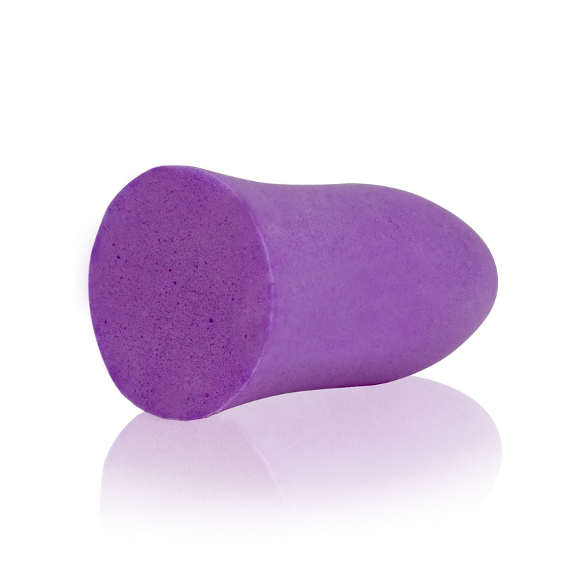 31 dB NRR Bell-Shape Soft Foam Earplugs - 50 Pairs - PinkFit Collection