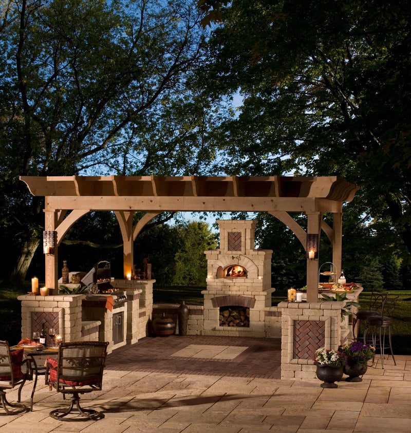 Chicago Brick Oven - CBO 750 DIY Kit | Wood Fired Pizza Oven | Our Most Popular Bundle | 38" x 28" Cooking Surface