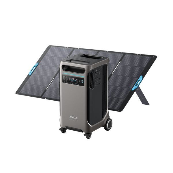REFURBISHED Anker SOLIX F3800 Power Station + 400W Solar Panel