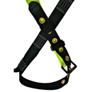 3D Fall Protection Safety Body Tower Harness with Grommets and Back Support