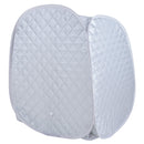 Durasage Health - Sauna de vapor personal plegable para bajar de peso, desintoxicarse y relajarse en casa. Temporizador de 60 minutos, generador de vapor de 800 vatios y silla incluida (plateada).