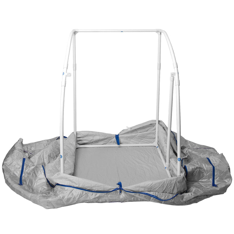 Durasage Health - Lightweight Personal Steam Sauna for Weight Loss, Detox & Relaxation, 60 Minute Timer - Blue