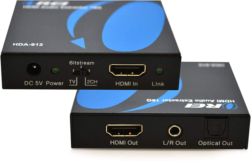Convertidor extractor de audio HDMI - SPDIF + salida de 3,5 mm (HDA-912) 