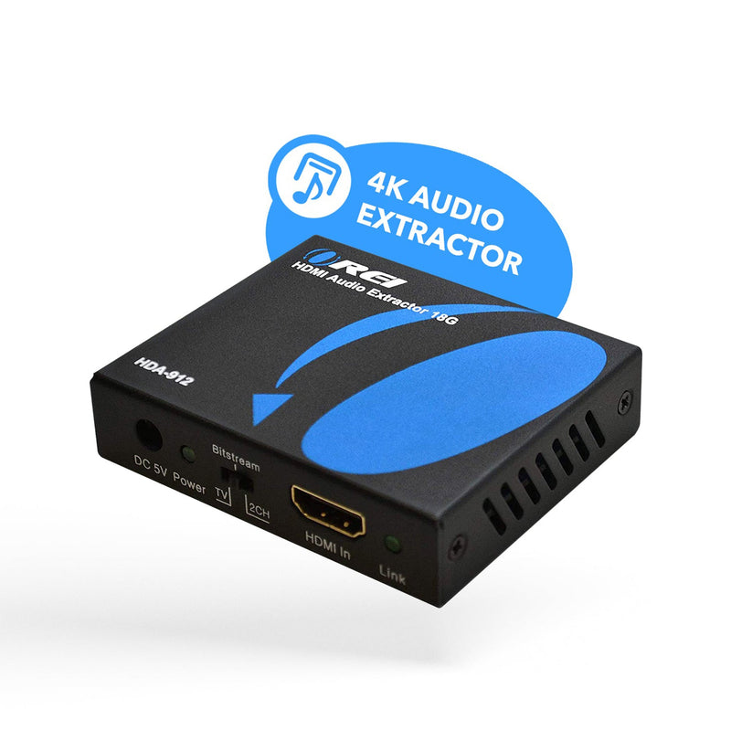 Convertidor extractor de audio HDMI - SPDIF + salida de 3,5 mm (HDA-912) 