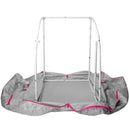 Durasage Health - Sauna de vapor personal ligera para bajar de peso, desintoxicarse y relajarse, temporizador de 60 minutos - Rosa 