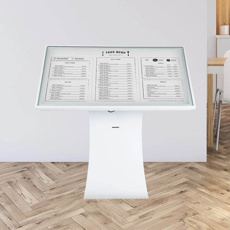 Kiosco informático con pantalla táctil LEDscopic S-Design 4K