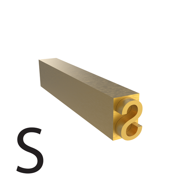 3mm Hot Stamp Type – S