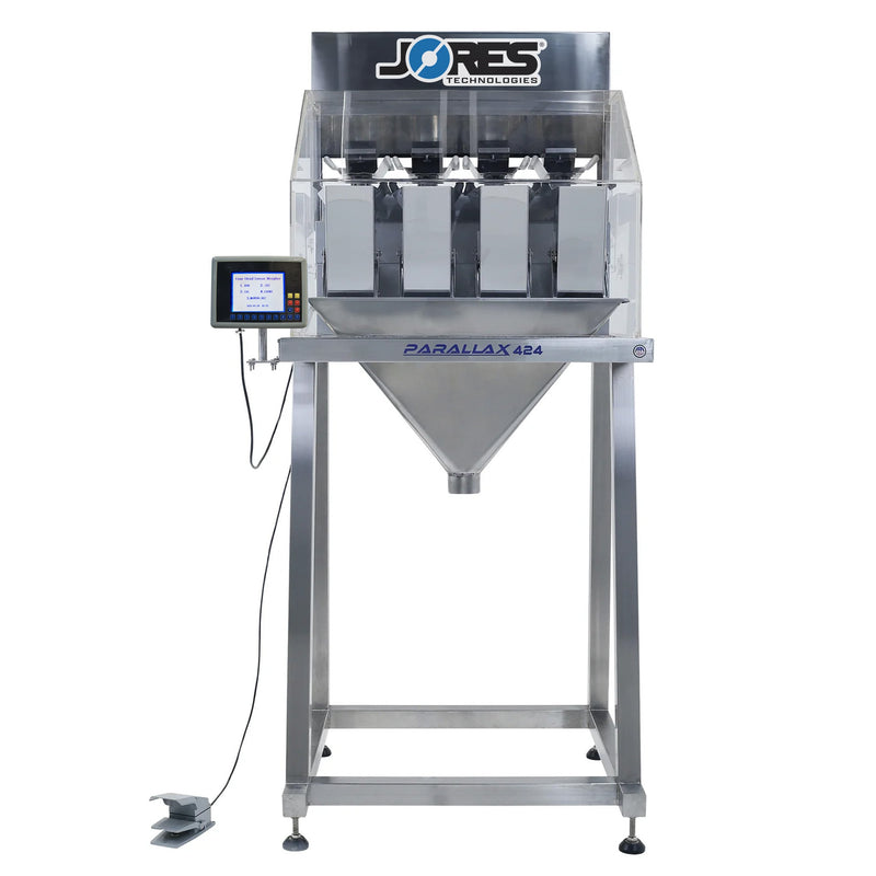 4 Head Linear Weigher - 2400 ml with Stainless Steel Stand