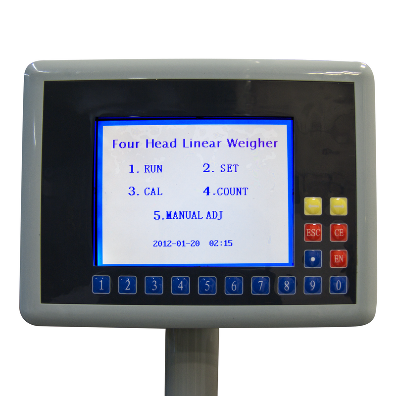 4 Head Linear Weigher - 2400 ml with Stainless Steel Stand